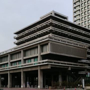 瀬戸内の名建築の一つ建築家丹下健三による香川県庁舎東館