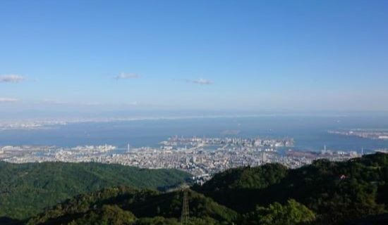 六甲山からの風景