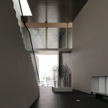 瀬戸内の名建築の一つ建築家谷口吉生による猪熊弦一郎現代美術館