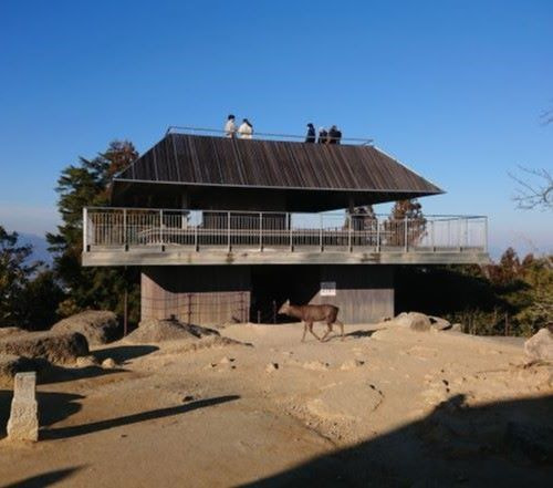 有名建築家による瀬戸内の展望台の一つ弥山展望台