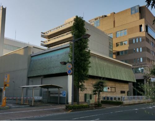 高松のモダニズム建築の一つ香川県文化会館