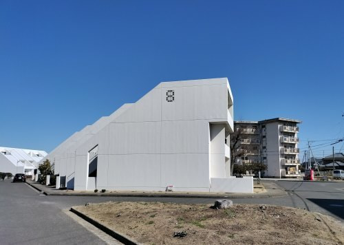 建築家丹下健三によりつくられた高松のモダニズム建築の一つである県営一宮団地