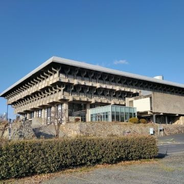 瀬戸内の名建築の一つ建築家川島甲士による津山文化センター