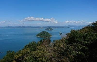 五色台からの景色