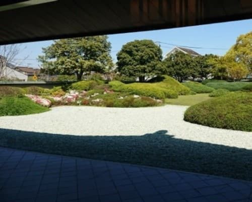 平山郁夫美術館 庭園