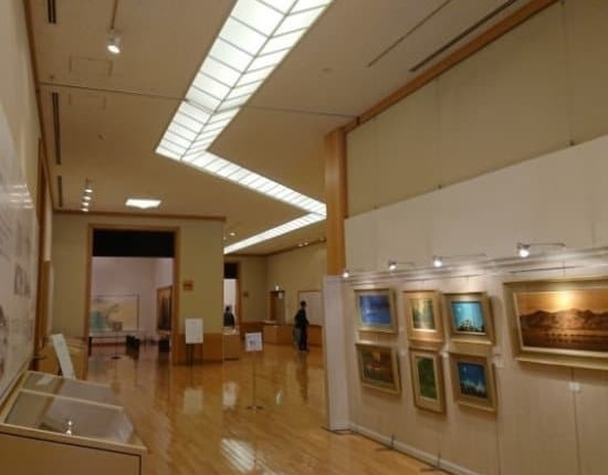 平山郁夫美術館 廊下