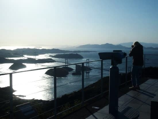亀老山展望台