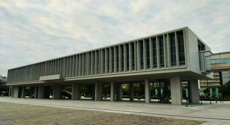 建築家丹下健三が設計した名建築広島平和会館本館