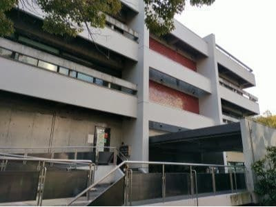 高松のモダニズム建築である旧香川県立図書館