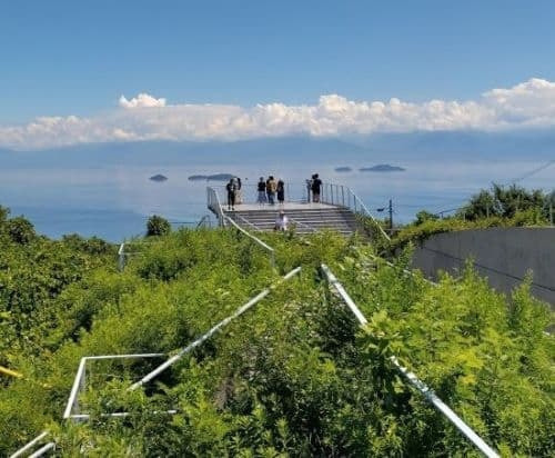 亀老山展望台