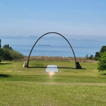 香川の名建築の一つ建築家安藤忠雄による李禹煥美術館