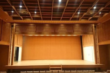 建築家大江宏による香川県文化会館の3階芸能ホール