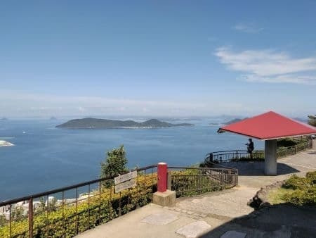 屋島山上からの景色