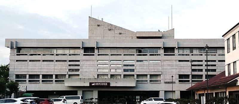 建築家丹下健三による倉敷市庁舎