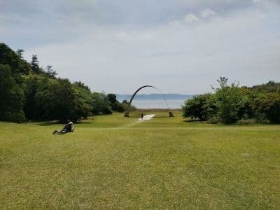 建築家安藤忠雄の設計による李禹煥美術館