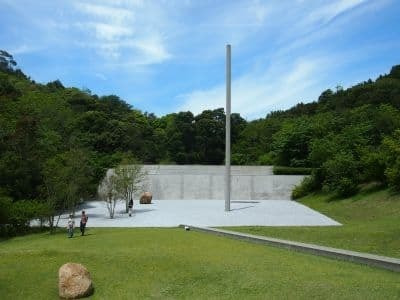建築家安藤忠雄の設計による李禹煥美術館