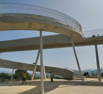 有名建築家による瀬戸内の展望台の一つ千光寺頂上展望台　PEAK