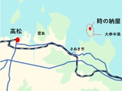 時の納屋地図